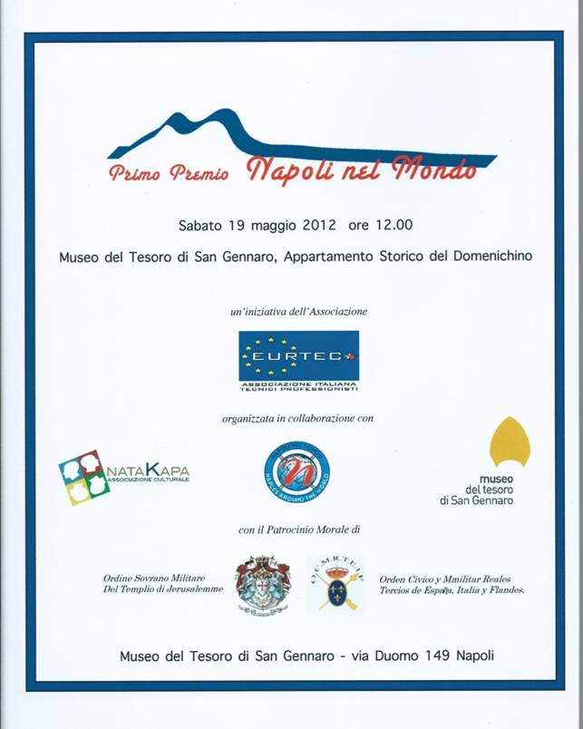 PREMIO "NAPOLI NEL MONDO"